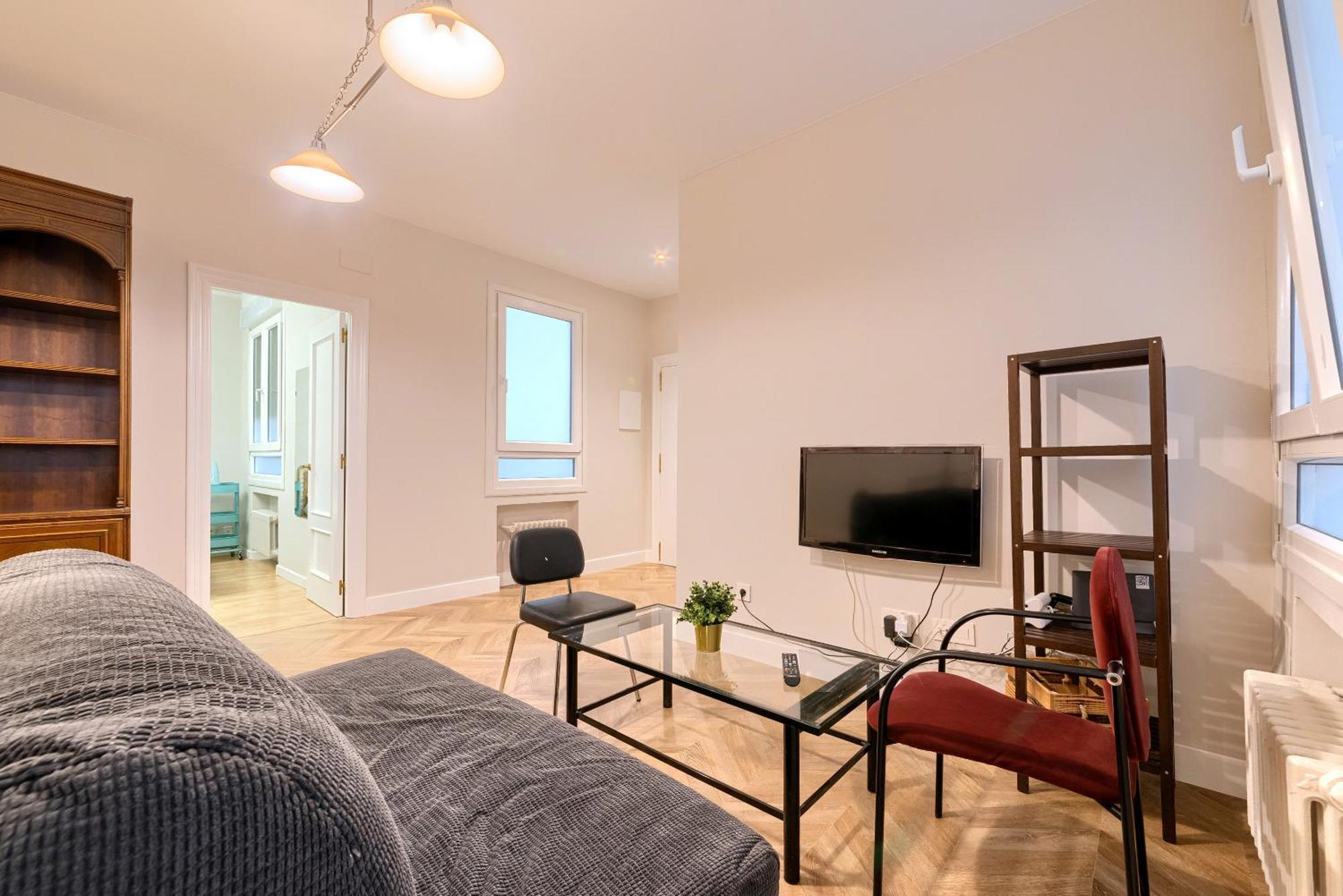 Euskalduna, Vivienda Turistica Moderna Y Renovado Bilbao Bagian luar foto